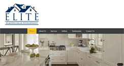 Desktop Screenshot of eliteremodelinganddevelopment.com